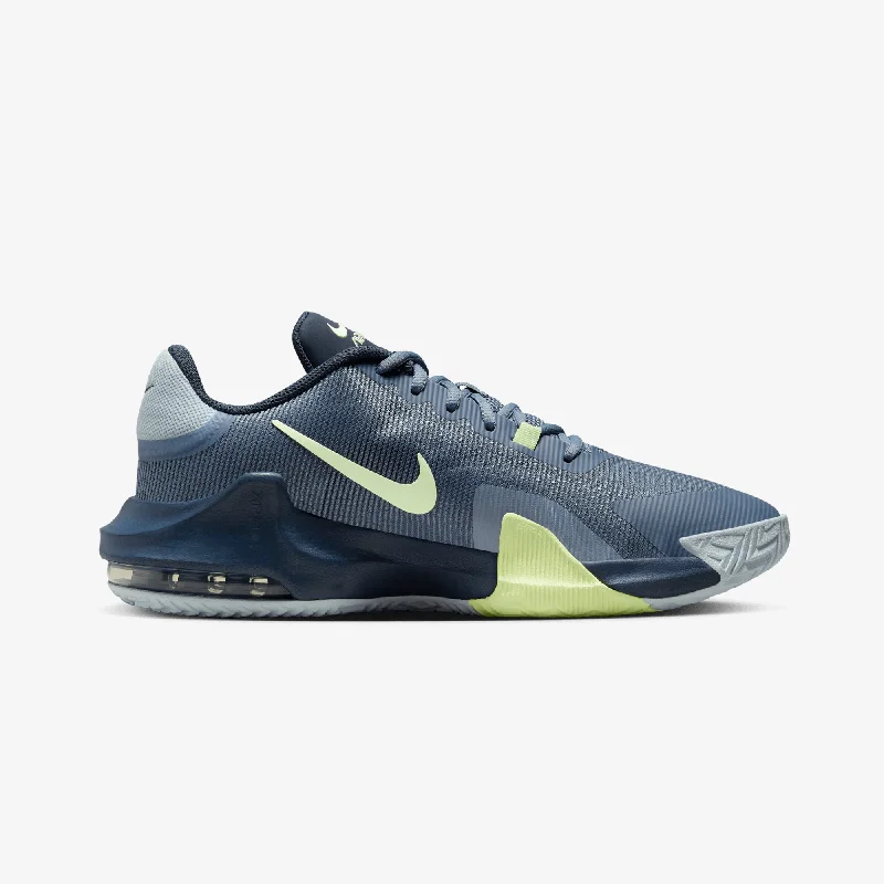 Nike | IMPACT 4  { ASHEN SLATE/BARELY VOLT-THUNDER BLUE