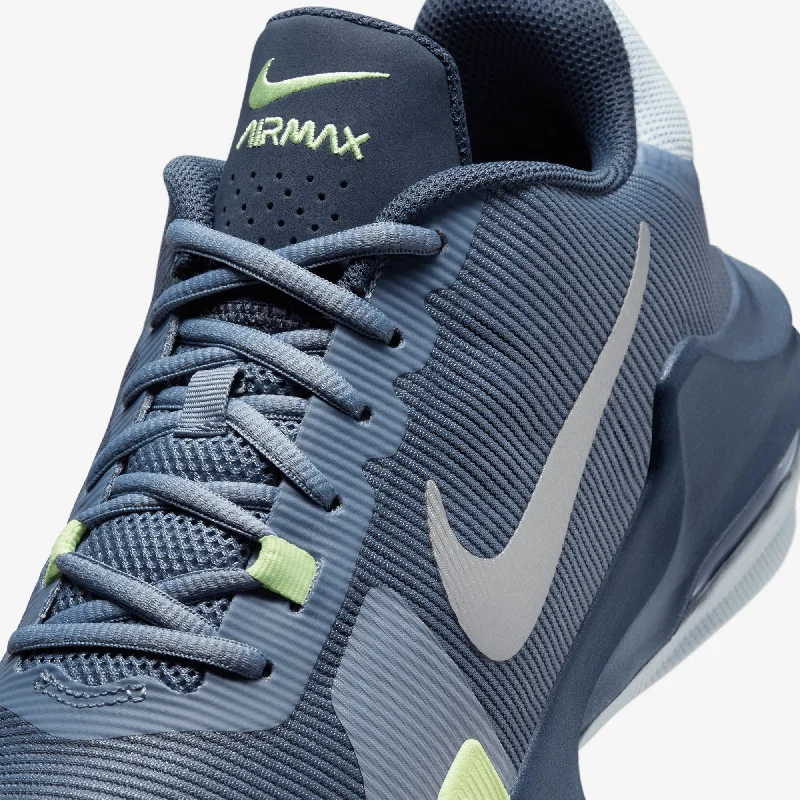 Nike | IMPACT 4  { ASHEN SLATE/BARELY VOLT-THUNDER BLUE