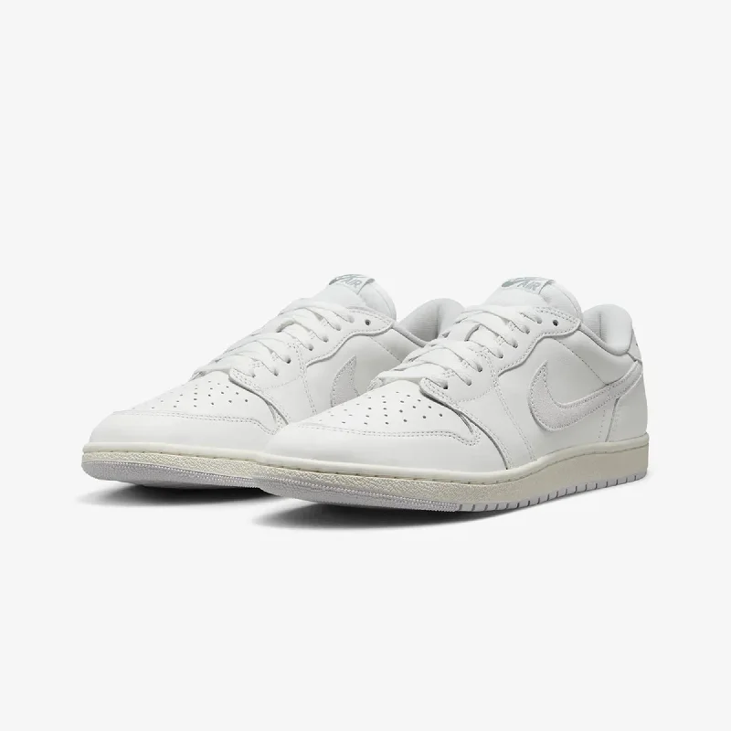 Jordan | AIR JORDAN 1 LOW  85 { SUMMIT WHITE/LT SMOKE GREY-NEUTRAL GREY