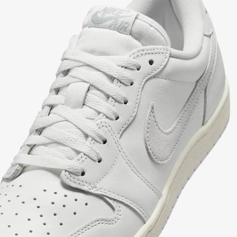 Jordan | AIR JORDAN 1 LOW  85 { SUMMIT WHITE/LT SMOKE GREY-NEUTRAL GREY