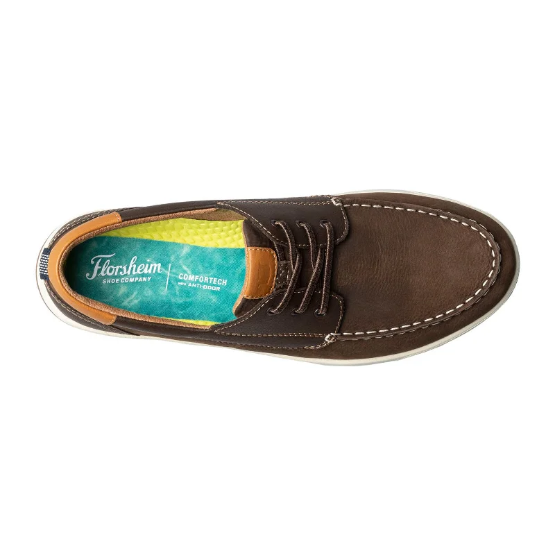 Men's Florsheim, Crossover Moc Toe Boat Shoe