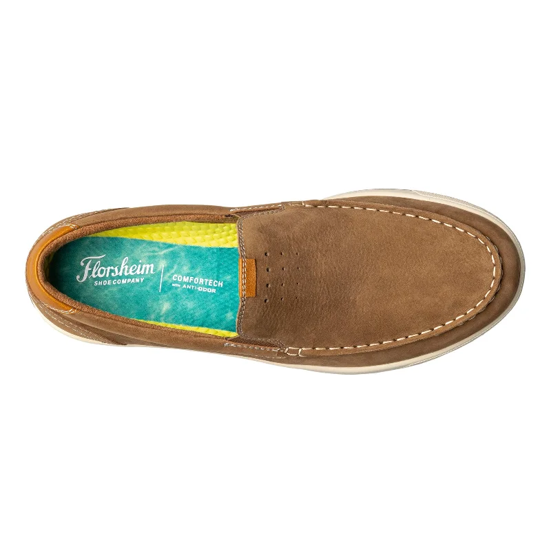 Men's Florsheim, Crossover Moc Toe Slip-On