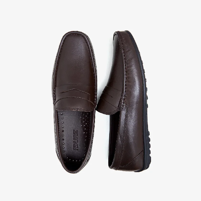 Men's Leather Penny Loafers