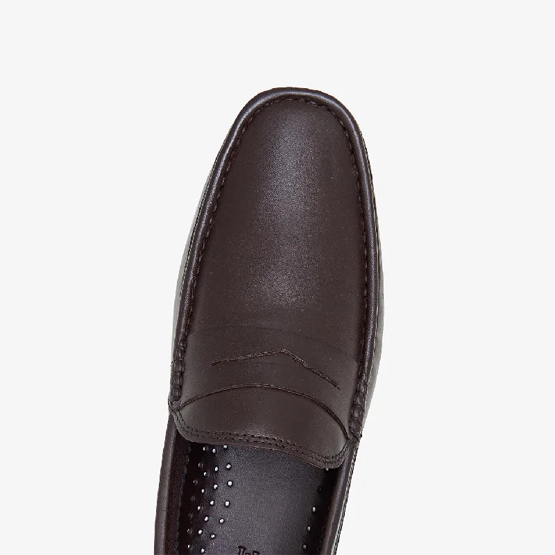 Men's Leather Penny Loafers