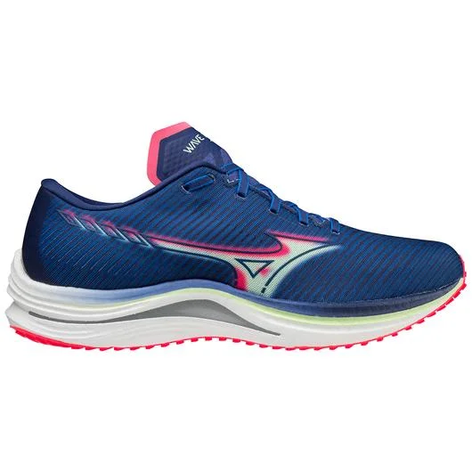 Men's Mizuno Wave Rebellion, Princess Blue/Paradise Pink, 12.5 D Medium