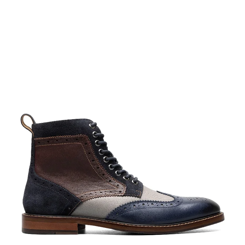 Men's Stacy Adams, Finnegan Wingtip Lace Up Boot