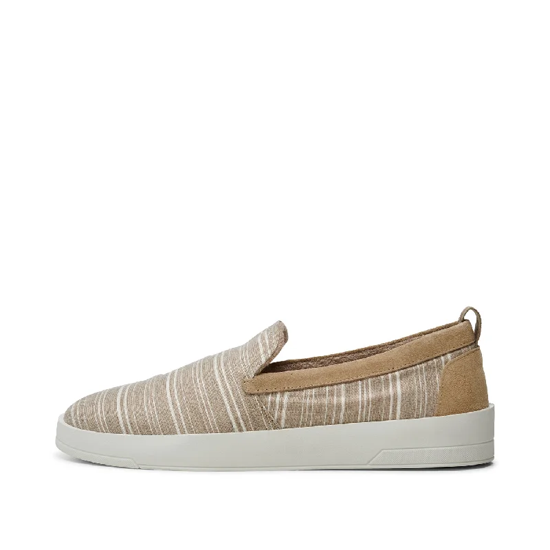 Noah slip-on textile - SAND STRIPE