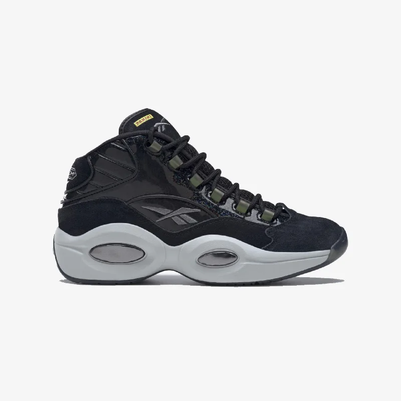 Reebok | PANINI QUESTION MID BASKETBALL  { BLACK