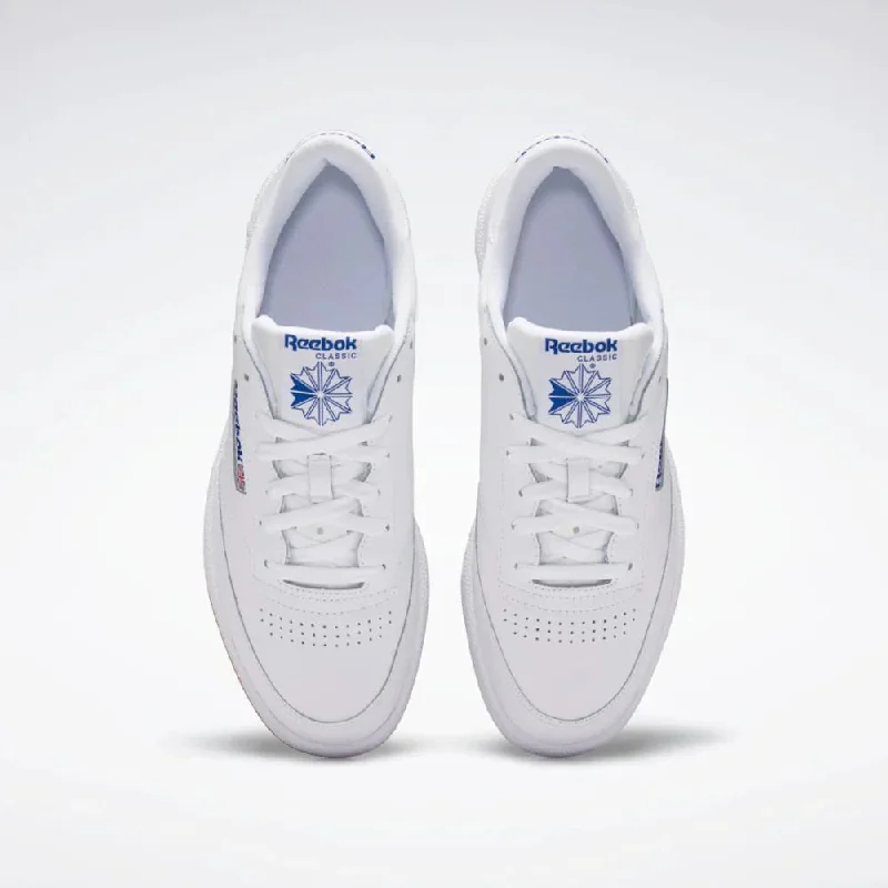 Reebok - Men's Club C 85 - White/Royal