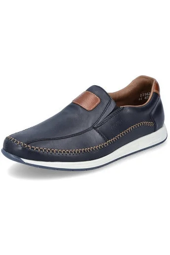 Rieker Mens Shoes 11962 14 blue