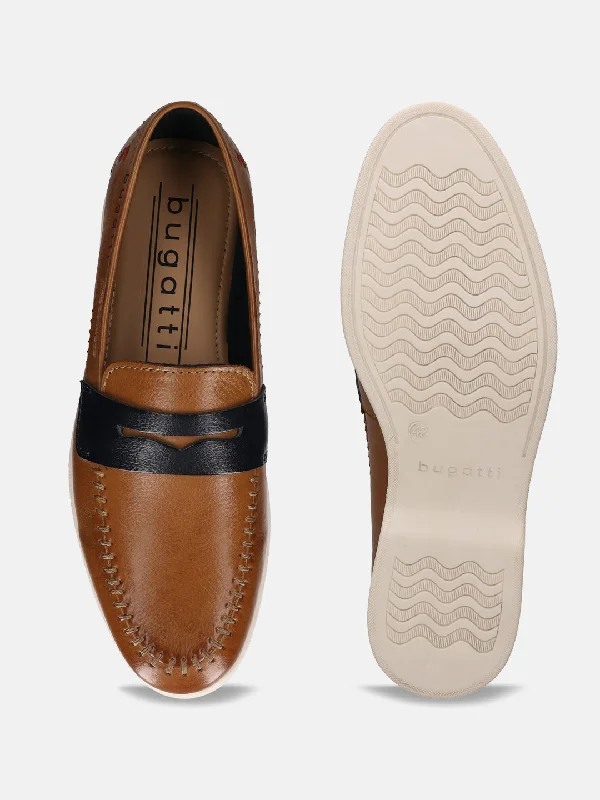 bugatti Cognac Loafers