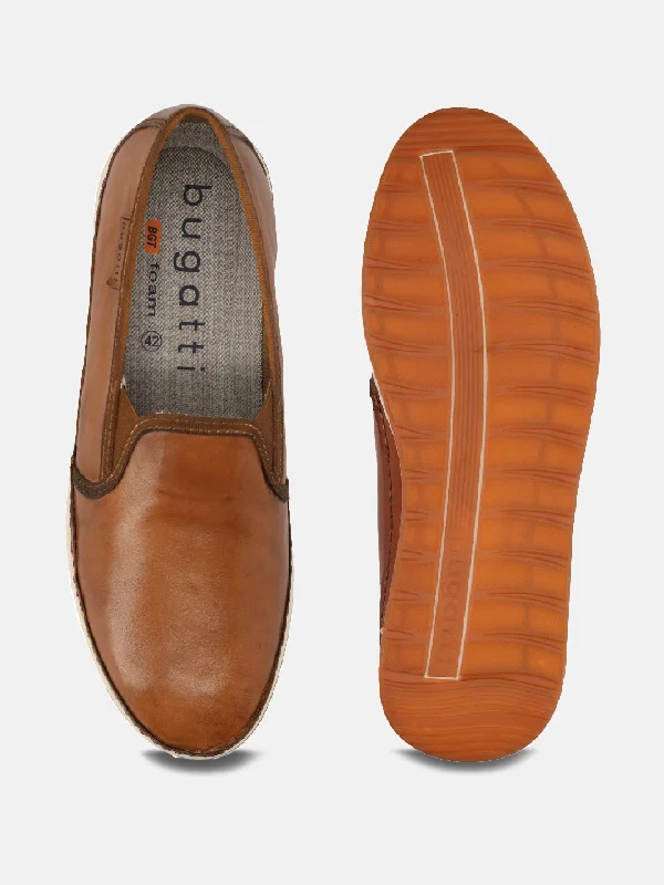 bugatti Light Brown Loafers