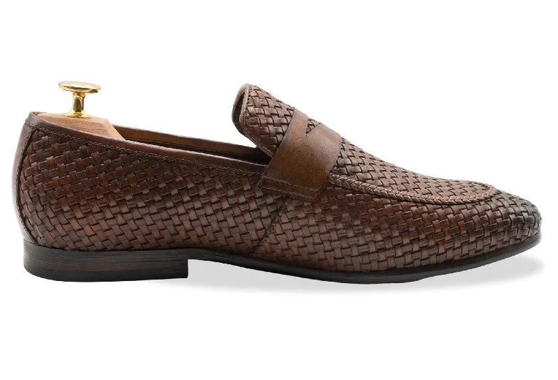 Viejo Chestnut Penny Loafer