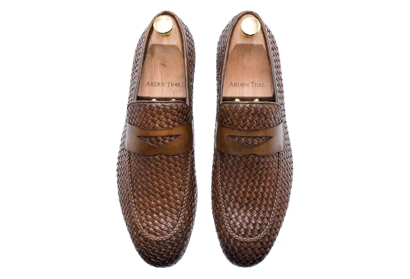 Viejo Chestnut Penny Loafer