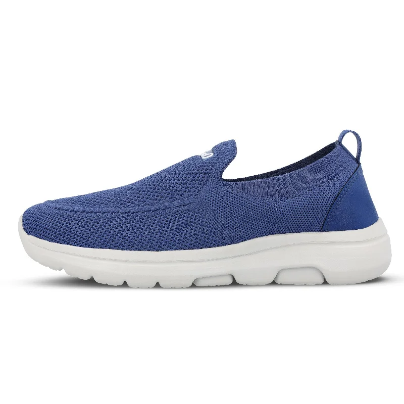 Walkaroo Belly Shoes for Men - XS9770 Blue