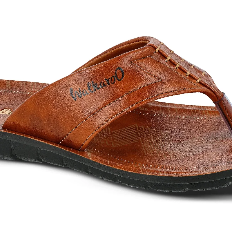 Walkaroo Men Sandals  - WG2010 Special tan