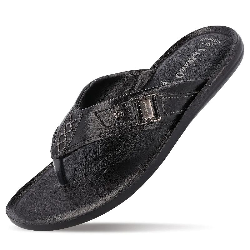 Walkaroo Men Sandal  - WG5078 Black