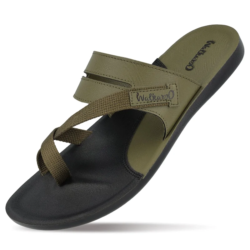 Walkaroo Men Sandal  - WG5451 Black