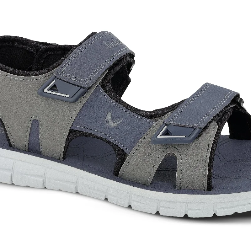 Walkaroo Men Sandals  - WG5782 Blue Grey