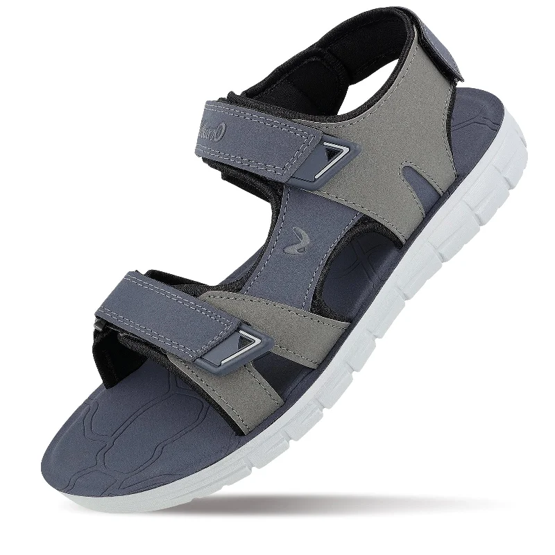 Walkaroo Men Sandals  - WG5782 Blue Grey