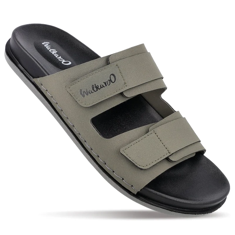 Walkaroo+ Men Sandals  - WE1347 Olive