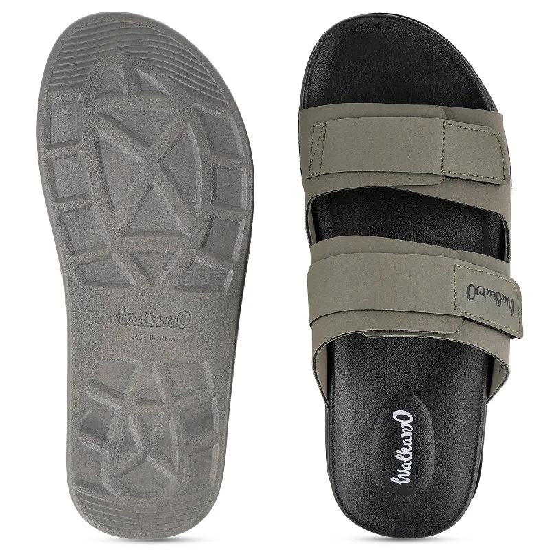 Walkaroo+ Men Sandals  - WE1347 Olive