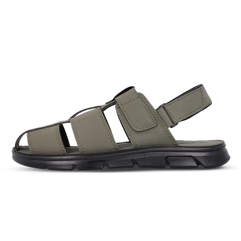 Walkaroo+ Men Sandals  - WE1714 Olive