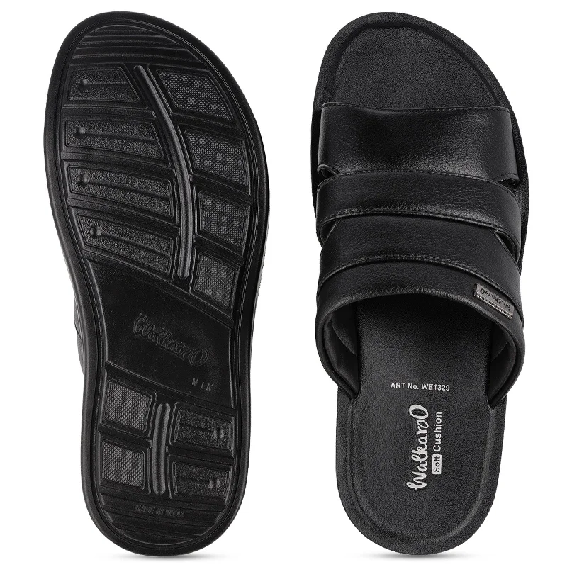 Walkaroo+ Men Sandals  - WE1329 Black