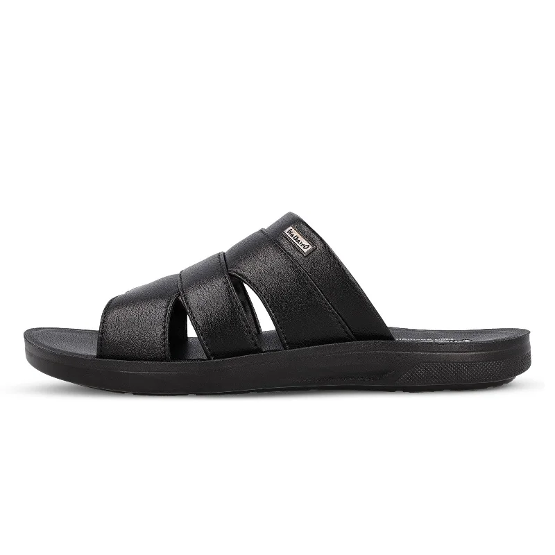 Walkaroo+ Men Sandals  - WE1329 Black